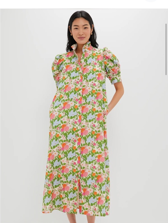 Hyacinth House Dresses & Skirts - HYACINTH HOUSE
Multi Green Begonia Floral Louisa Maxi Dress  Sz S